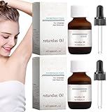 Cyperus Rotundus Oil, 2er-Pack Pflanzliche Hair Removal Cyperus Oil, Cyperus Öl Silky Haarentferner mit Tropfer, Nicht Reizendes Topische Zuckerpaste Haarentfernung, zur Haarreduzierung (2 fl oz)