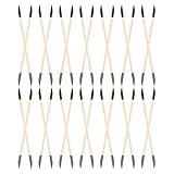 GANAZONO 40 Stück Doppelseitige Nagelhautschieber Nagelpflege Schleifstäbe Hygienische Einweg Nagelhautentferner für Zuhause und Nagelstudio Sanftes Schleifmaterial Tragbar für Präzise