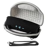 BeisDirect EVA-Hartschale für JBL Charge 6, stoßfeste Reiseaufbewahrung, Tragetasche, Lautsprecher-Tragetasche für JBL Charge 6, tragbarer Bluetooth-Lautsprecher (gefüttert, grau)