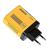 Wandladegerät | USB-Multiport-Netzteil, kompakte Ladestation in Würfel, für Haus, Büro, Reise, Badezimmer, Wohnzimmer