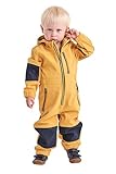 first instinct by killtec Jungen Fiow 35 Mns Onpc Softshell Overall mit Kapuze, dark sun, 110/116 EU
