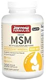 Jarrow Formulas - MSM (Methyl-Sulfonyl-Methan) | 1000 mg für Gelenke und Haut - 200 Kapseln
