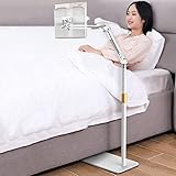 MZBDYYF Bodenständer für Buchlesung, Einstellbarer Kochbuchhalter, Tablet Floor Stand Holder Einstellbare Höhe, Buchständerinhalter extra groß