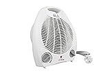 Güde 85175 Heizlüfter GH 2000 (2000 W Heizleistung, 2 Stufen (1000/2000 W), Ventilatorfunktion, Gebläseleistung 75 m³/h, stufenloser Thermostat, Überhitzungs- & Kippschutz, Tragegriff, schnelle Wärme)