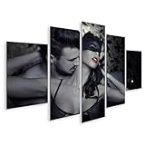 islandburner Prime Bild auf Leinwand Romantische Leidenschaft im geheimnisvollen Schatten Bilder Wandbilder Poster