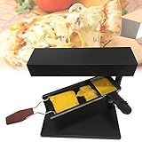 DYK&NX Elektrische Käseschmelzer, Kommerzielle Multifunktions Raclette Käsegrill, Gleichmäßige Erwärmung, Einfach zu Bedienen für die Herstellung von Käsesauce Nach Schweizer Art