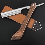 M&LD Rasiermesser Herren Einschneidige Rasierklingen für Männer Rasiermesser Edelstahl Rasierer Herren Rasierklingen für Friseur Home & Salon Rasiermesser Geschenke zum Vatertag