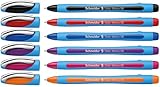 Schneider 150296 Slider Memo XB Kugelschreiber (mit Kappe, Strichstärke: XB) 6er Etui sortiert