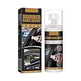 Gummipflege Auto Dichtung,Ekakashop Gummi Pflegemittel Auto Reifenpflege Tragbare Reifenglanzspray Reifen Glanz Spray Gummi Reifenglanz Auto Innenraumpflege Reiniger