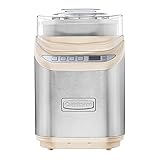 Cuisinart ICE-70CRM Cool Creations Eismaschine, gefrorener Joghurt, Gelato und Sorbet Maker, LCD-Bildschirm mit Countdown-Timer, für gefrorene Leckereien in 20 Minuten oder weniger, Creme