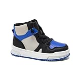 Carter's Unisex-Kinder Aubrey Sneaker, Schwarz/Blau