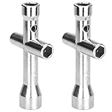 quyueug 4-in-1-Kreuzschlüssel - Mini Schraubenschlüssel - M2/M2,5/M3/M4 - RC Werkzeug - Wartungswerkzeug für RC Modell Auto LKW Buggy