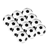 BESPORTBLE 12 Stück Tischfußballbälle Fußbälle Leuchtender Fußball Leuchtender Fußball Tischfußball Mini Fußball Fußballausrüstung Fußballspiel Fußballnetz Tischfußball