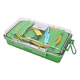 Fafeicy OTDR -Startkabel Versiegelte Wasserdichte Glasfaser -Verlängerungsbox SC Zum SC UPC Anschluss für OTDR Testfaser Glasfaser Jumper Box (2000M)