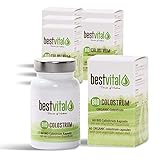 BIO Colostrum - 360 Kapseln [400mg/Stück] | 100% Erstmilch aus DE/AT | Kinder & Erwachsene | Hochdosiertes Kolostrum zur Unterstützung des Immunsystems | Hohe Verträglichkeit | Deutsches BIO-Siegel