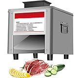 Elektrische Fleischbandsäge Knochenschneidemaschine Kommerzielle Knochensäge Kommerzielle Desktop-Fleischschneidemaschine, 200 kg/h, 850 W Fleischzerkleinerungsmaschine, elektrischer Fleisch
