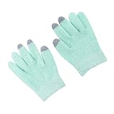 Veemoon 1Paar Feuchtigkeitsspendende Touchscreen Handpflegehandschuhe für Damen und Herren Gel Handschuhe zur Hautreparatur und Pflege für Hausarbeit und Entspannende Nächte