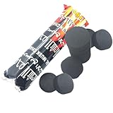 Sghtil Grillkohle, Holzkohle zum Grillen - schnell brennende Naturholzkohle - Obstholzkohle, Grillkohle mit niedrigem Aschegehalt, Briketts