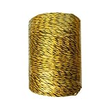 weidezaun elektro seil Elektrozaunseil, vielseitig einsetzbar, robust, geringer Widerstand, praktisch, 400 m/Rolle, for Weiden, Rotationsweidezäune(3mm-400m)