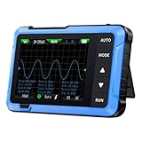 DollaTek Mini-Handoszilloskop mit intelligentem Digitaldisplay Multifunktions-Signalgenerator 2-in-1 Abtastrate 48 MS/s Echtzeit-Wellenform-Updates tragbares Oszilloskop