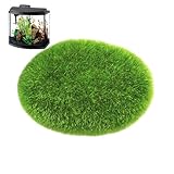 Hogvinnatil Mooskugeln, dekorative Mooskugeln, realistisches Aquarium, Landschaft, grüne Steine, Dekoration, Beflockungssteine für Gartentischhandwerk