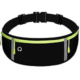 Hitchuey Sportliche Hüfttasche, dünn und leicht – geeignet für Männer und Frauen, Aufbewahrung für Handy/Karte/Kopfhörer, geeignet für Fitness/Radfahren/Camping/Wandern,Verwendung mehrerer Szenen