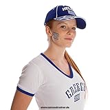 25 x Griechenland Tattoo Fan Fahnen Set - Greece Temporary Tattoo Flag (25)