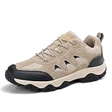 lozssnigzi Bergschuhe Herren, Trailrunning Trekkingschuhe Extra Weit Rutschfeste Walkingschuhe Sommer Walking Wanderschuhe 44 Traillaufschuhe Outdoor Leicht Arbeitsturnschuhe