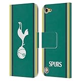 Head Case Designs Offizielle Tottenham Hotspur F.C. Third 2024/25 Ausweis-Set Leder Brieftaschen Handyhülle Hülle Huelle kompatibel mit Apple iPod Touch 5G 5th Gen