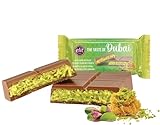 Dubai schokolade Pistazie Original, Milchschokolade gefüllt mit Pistaziencreme und Engelshaar Kadayif (90g)