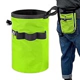 YRTUOP Kletterkreide Beutel,Tasche Mit Verstellbarem Hüftgurt Und Reißverschlussfach | Ausrüstung Für Klettern Gewichtheben Disc Golf Wandtraining Bouldern Sportkneipe Pool - Pool Bar Disc Golf