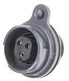 Bulgin PXP7012/03S/ST Frontmontage-Steckdose, 3 Kontakte, Buccaneer 7000 Serie, 25 A