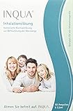 INQUA® Inhalationslösung | 50 Ampullen á 2,5ml | Isotonische Kochsalzlösung zum Inhalieren für Erwachsene, Kinder und Babys | ohne Konservierungsstoffe | NaCl 0,9%