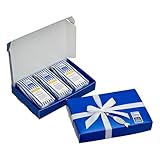 TEE HANDELSKONTOR BREMEN Teeset Entspannte Momente | 3er Set mit je 100 g Bio Bremer Mischung, Bremer Grünes Glück & Bremer Früchtchen | Loser Tee im edlen Geschenkpaket