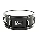 Fame First Step Snare Drum, 14'x5,5', Piano Black, Hochwertiges Mischholz, Aluminium-Hardware, Robuste Stahlspannreifen, Ideal für Schlagzeug-Anfänger'