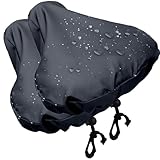 YAOYYG Set Mit 2 Sattelschonern (schwarz, 26x25 cm). Rundum Regen- Und UV-Schutz. Schimmelresistentes, Atmungsaktives Material. Altersbeständiger, Hochdichter Stoff. Hält Deinen Sattel Wie Neu.