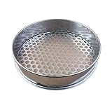 ApuaVireo&Co Gartensieb, Sandsieb, Sieb Metall, Kompostsieb, Sieb Ø 25 cm(Mesh 3mm)