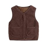 Kinder Ärmellose Warmen Fleeceweste Warme Weste Und Winter Winter Fleece Jacke Ärmellose Mantel Kinder Mädchen Westen Für Jungen Kinderwesten Für Mädchen