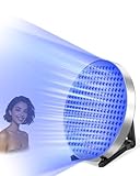 Solarium für Zuhause,50W Tischplatte Bräunungslampe Mit 250 Stück LEDS,460NM Gesichtssolarium Faltbares Seinstellbares Ständer Und Aufhängbare Haken,Gesichtsbräuner Solarium Für Zuhause Für Körper