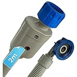 DL-pro 2m Aquastop Schlauch für Waschmaschine und Spülmaschine - UNIVERSELL - [SICHERER SCHUTZ FÜR DEINE GERÄTE] - Für alle gängigen Modelle - Waschmaschinenschlauch - Größe wählen