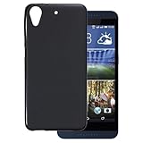 OAGELIM Hülle kompatibel mit HTC Desire 626 Case Stoßfeste TPU Weiche Flexible Schützende Handyhülle mit Kratzfestigkeit und Militärischer Fallschutz (Schwarz)