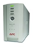 APC Back-UPS CS - BK500EI - Unterbrechungsfreie Stromversorg 500VA (4 Ausgänge IEC, Überspannungsschutz)
