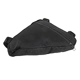 Happyyami wasserdichte Fahrradtasche 1 Stück Robuste Fahrradrahmentasche Für Mountainbike Inklusive Trinkflaschenhalter Ideal Für Radtouren Und Outdoor Aktivitäten Strapazierfähiges