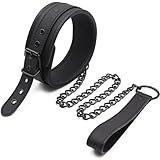 Halsband & leine Bdsm Adult Sex Toy Schwarz Halsband damen für sex Collar Lederhalsband männer fetisch Sexhalsbänder Bdsm halsband choker leder männer Collar choker FOPS B17
