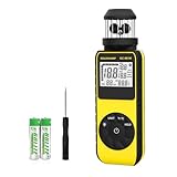 Cup Anemometer Testo, Digitales Windmesser Windmessgerät mit 360°Windrichtung, Windgeschwindigkeitsmesser Messen 0.7~42m/s Luftgeschwindigkeit Kompass, Temp(℃/℉), MAX/AVG HVAC, Boot Segeln, Schießen