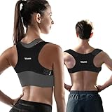 Haltungskorrektur Rücken für eine ergonomische und gesunde Körperhaltung - Komfortabler Rückengurt zur Vorbeugung von Schmerzen Damen und Herren
