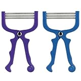 2 Stück Hand-Gesichtshaarentfernung, Einfädelwerkzeug, Entferner, Feder, Gesichtshaar-Epilierer, Verwendung für Frauen, Gesichtshaar, Beauty-Werkzeuge, zufällige Farbe
