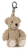 Schlüsselanhänger Plüsch Teddy Luca, Beige, Größe ca. 12 cm
