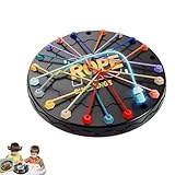 Ceeyoll Seil-Herausforderungspuzzle, Seil-Puzzlespiel, Seildreh-Puzzlespiel, Knotenlogikspiel, Seildrehspiel, Knotenspiele für Kinder ab 3 Jahren, Lernspiele für die ganze Familie