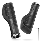 LYCAON Fahrradgriffe Ergonomisch Lenkergriffe, Fahrrad MTB Griffe Lenkergriffe, rutschfeste Fahrradlenker Bike Lenker Griffe Aluminium Lock, Rennrad Scooter Mountainbike Urban E-Bike BMX Trekkingrad